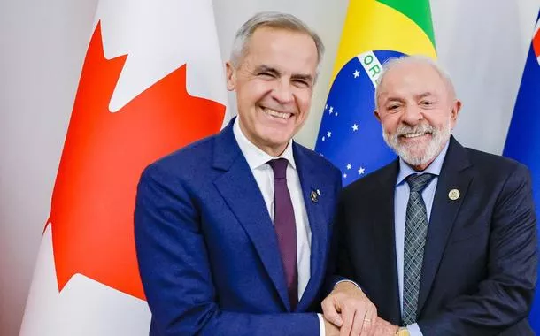 Mark Carney e Luiz Inácio Lula da Silva