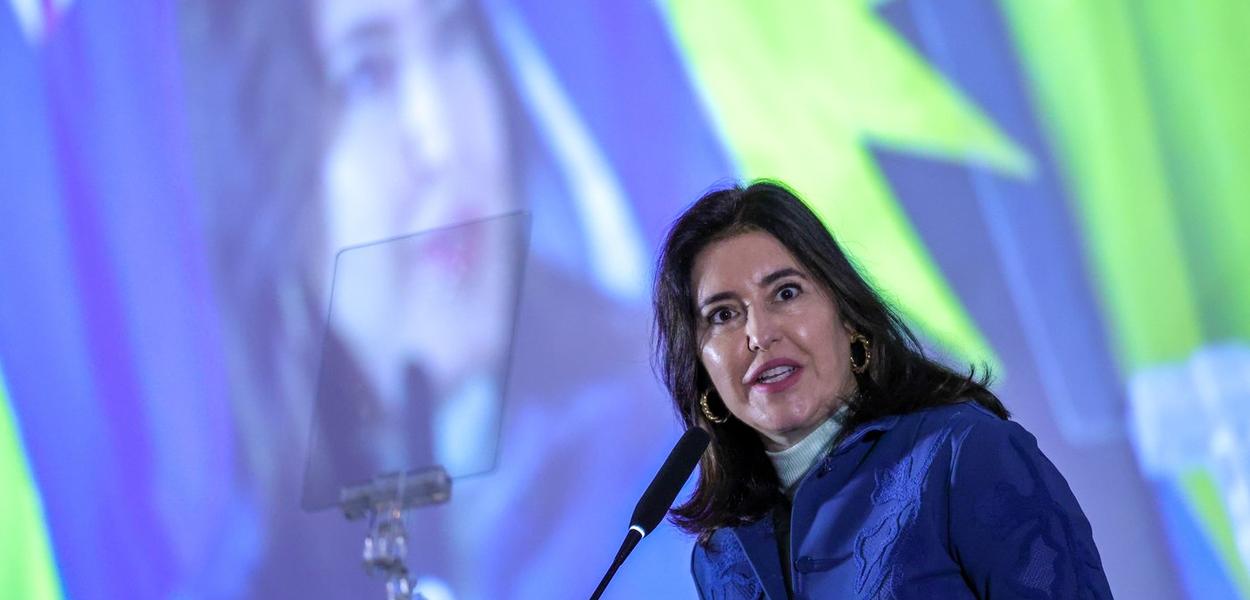 Simone Tebet oficializa filiação ao PSB e mira Senado por SP