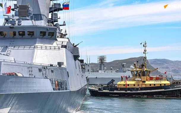 África do Sul dá início ao exercício militar naval do BRICS+
