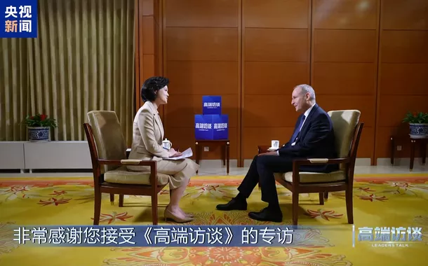 Primeiro-ministro irlandês concede entrevista ao CMG