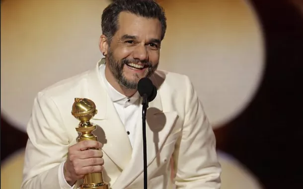 Wagner Moura conquista o troféu do Globo de Ouro