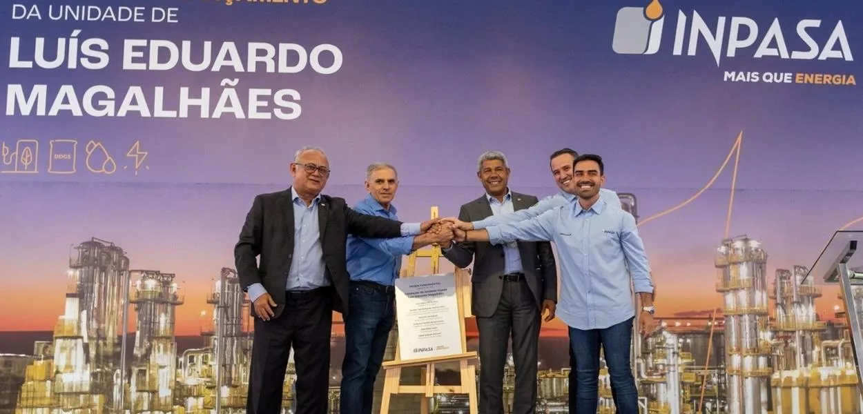 Lançamento da pedra fundamental da nova unidade, em 2024