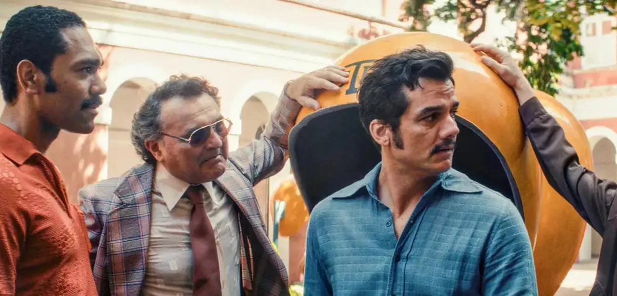 Cena do filme O Agente Secreto