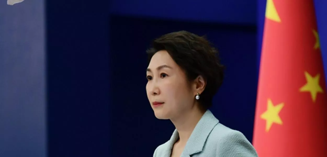 Mao Ning, portavoz del Ministerio de Relaciones Exteriores de China, en una conferencia de prensa el 13 de enero de 2026.