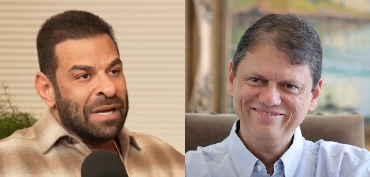 Fabiano Zettel e Tarcísio de Freitas