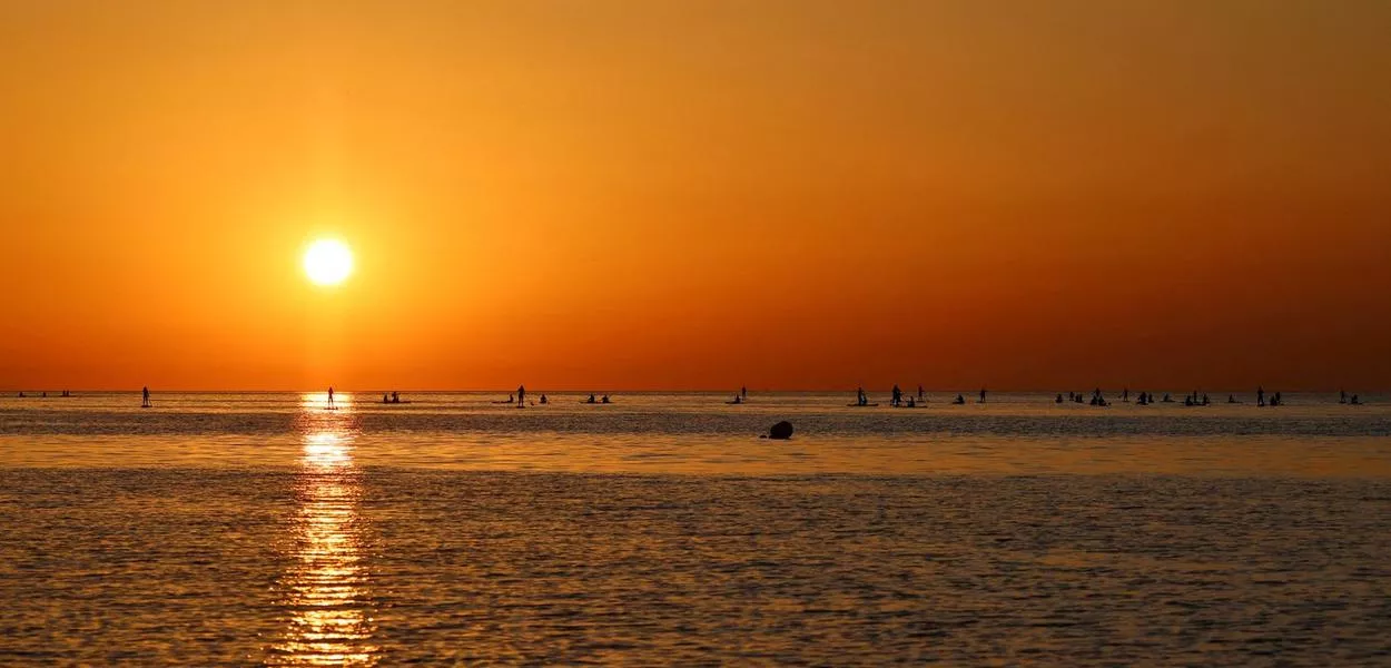 Nascer do sol no Mar Mediterrâneo em Barcelona
02/07/2025 