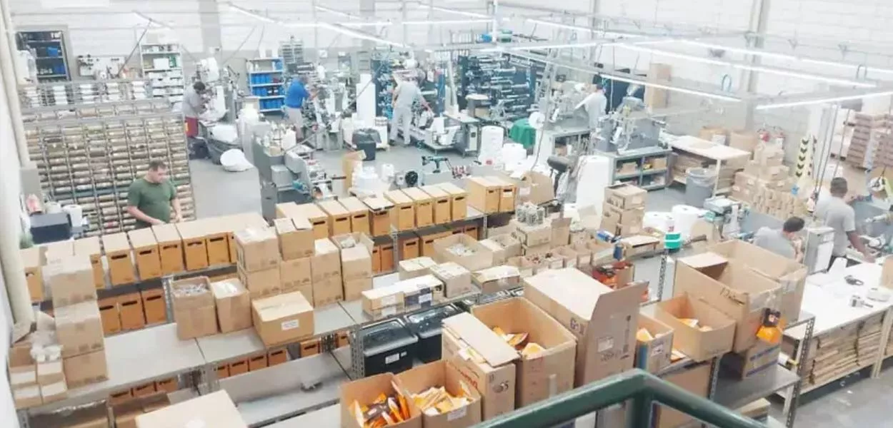 Fábrica da Recom – Etiquetas e Embalagens, em Atibaia (SP)