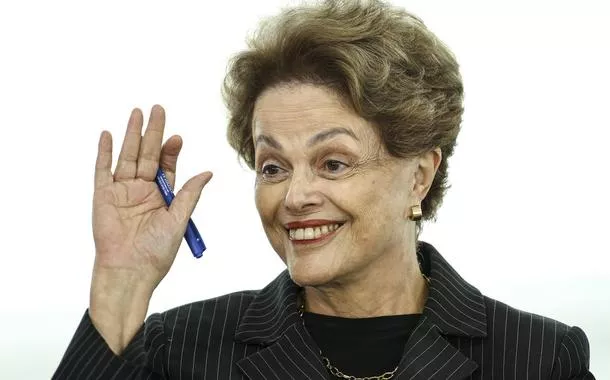 Brasília (DF) - 07/01/2026 - A presidenta do Banco do BRICS, Dilma Rousseff, em cerimônia no Palácio do Planalto.