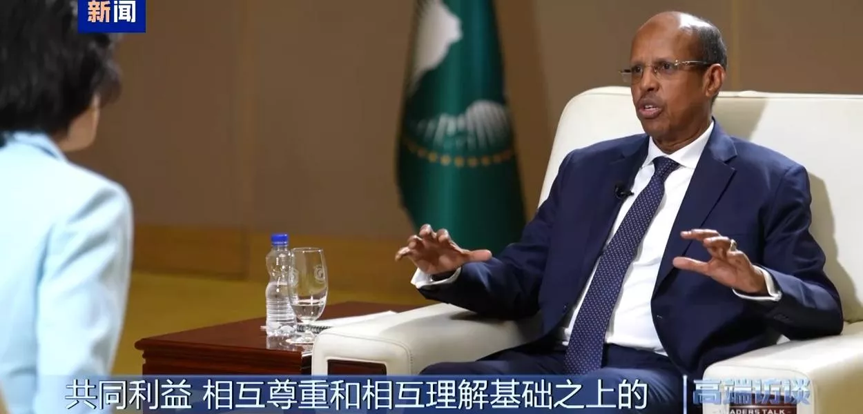 Presidente da Comissão da UA diz que China é verdadeiro amigo da África em entrevista exclusiva ao CMG