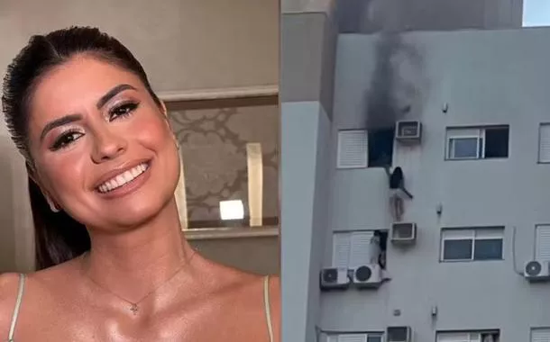 Advogada que salvou família de incêndio e ficou pendurada em suporte de ar-condicionado recebe alta após três meses internada