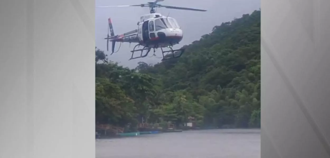 Policial militar permanece desaparecido e as buscas seguem em andamento