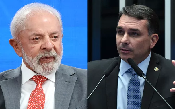 AtlasIntel: distância de Lula para Flávio Bolsonaro cai de 12 para 4 pontos