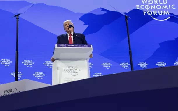 Donald Trump em Davos, Suíça - 21/01/2026