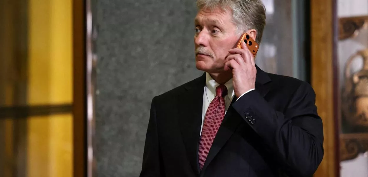 Porta-voz do Kremlin Dmitry Peskov
22/12/2025 Sputnik/Alexander Kazakov/Pool via REUTERS