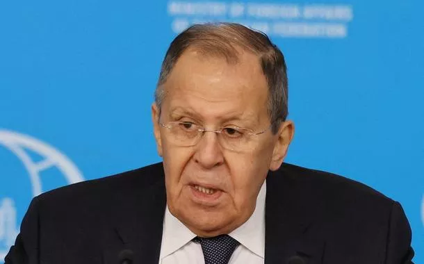 inistro das Relações Exteriores da Rússia, Sergei Lavrov, durante entrevista coletiva em Moscou
20/01/2026 REUTERS/Shamil Zhumatov
