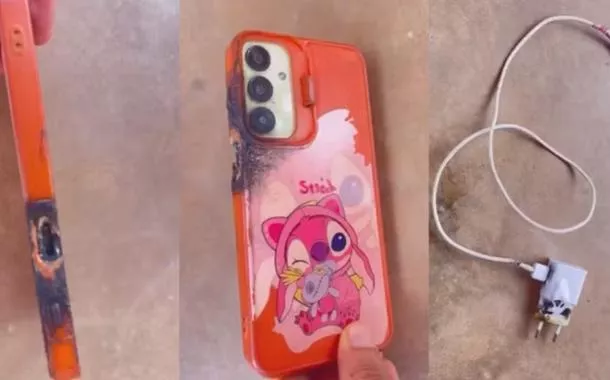 Celular explodiu com as oscilações de energia em Augusto Corrêa, no PA 