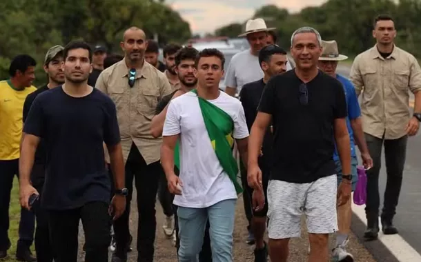 PRF diz que caminhada de Nikolas até Brasília “oferece riscos à segurança”
