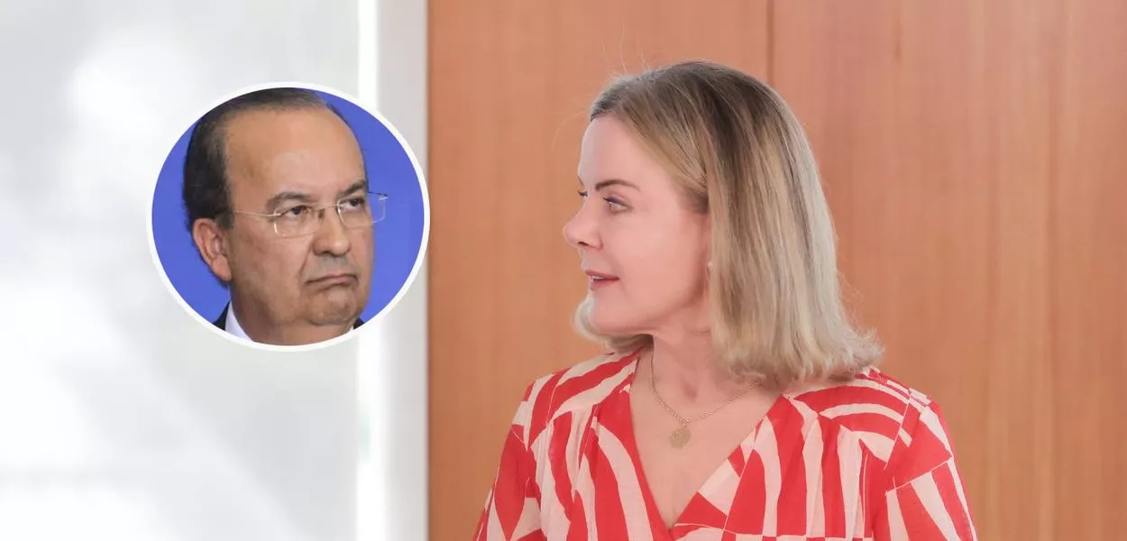 Jorginho Mello e Gleisi Hoffmann