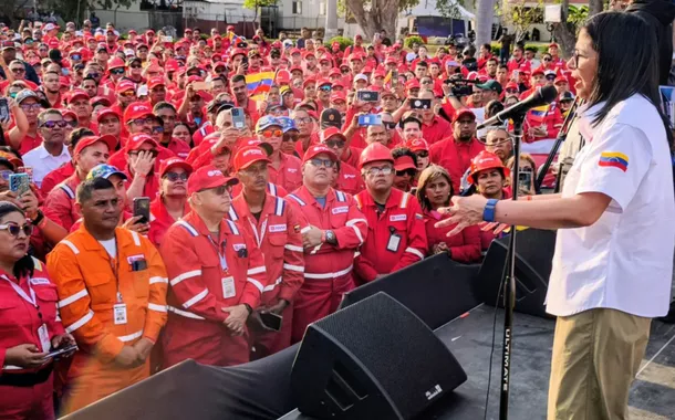 Delcy Rodríguez afirma que reforma petrolífera impulsionará soberania e bem-estar social