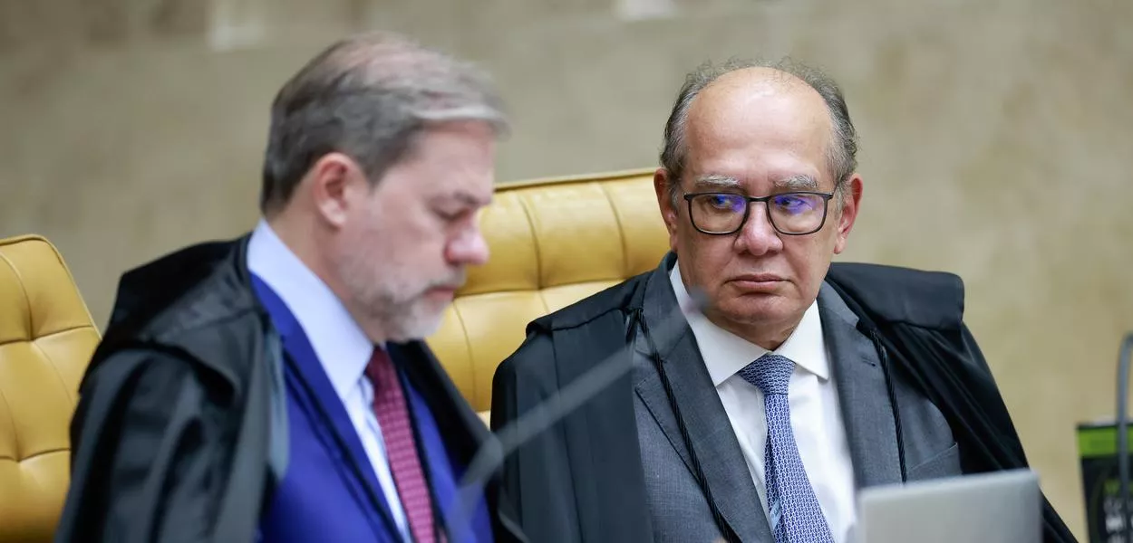 Dias Toffoli e Gilmar Mendes