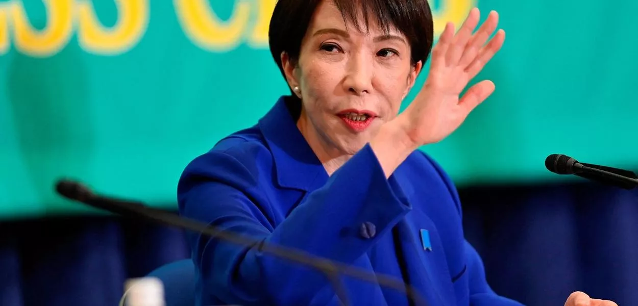 Primeira-ministra do Japão, Sanae Takaichi, em Tóquio
26/01/2026 David Mareuil/Pool via REUTERS
