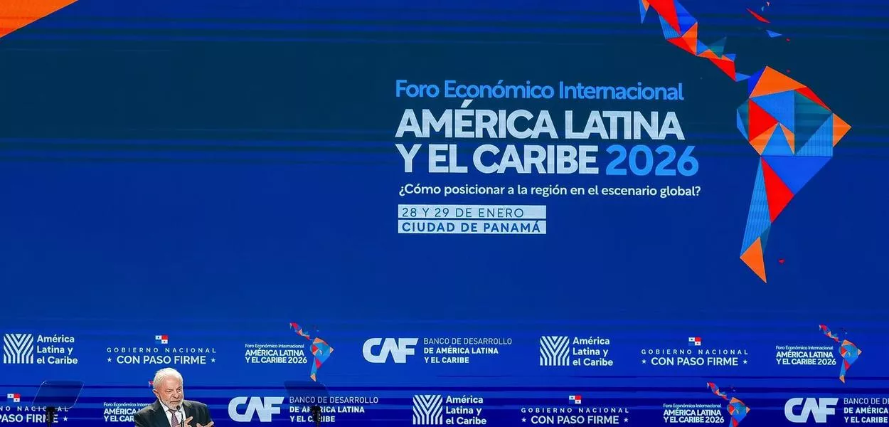 Presidente Lula discursou na abertura do Fórum Econômico Internacional – América Latina e Caribe 2026.
