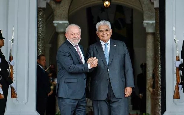 28.01.2026 - Presidente da República, Luiz Inácio Lula da Silva, durante reunião com o Presidente da República do Panamá, José Raúl Mulino. Palácio Presidencial. Cidade do Panamá - Panamá