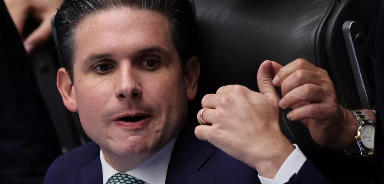 Presidente da Câmara, Hugo Motta
09/12/2025
REUTERS/Adriano Machado