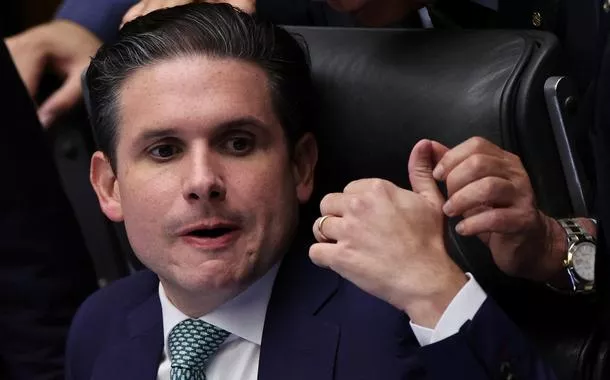 Presidente da Câmara, Hugo Motta 
09/12/2025
REUTERS/Adriano Machado