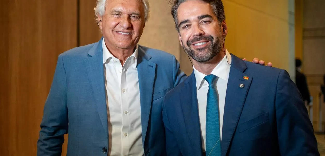 Ronaldo Caiado e Eduardo Leite