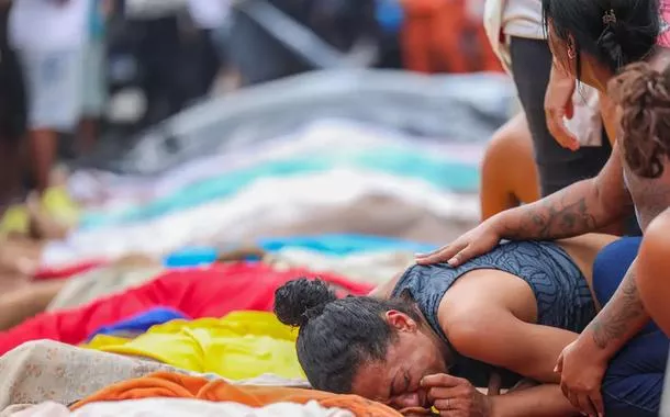 Mulher que perdeu parente por bala perdida no Rio