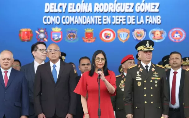 Delcy Rodríguez reafirma unidade bolivariana diante de ameaças à Venezuela