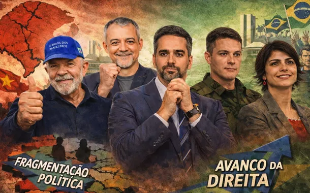 Representação de Lula, Edegar Pretto, Eduardo Leite, Luciano Zucco e Manuela D’Ávila 