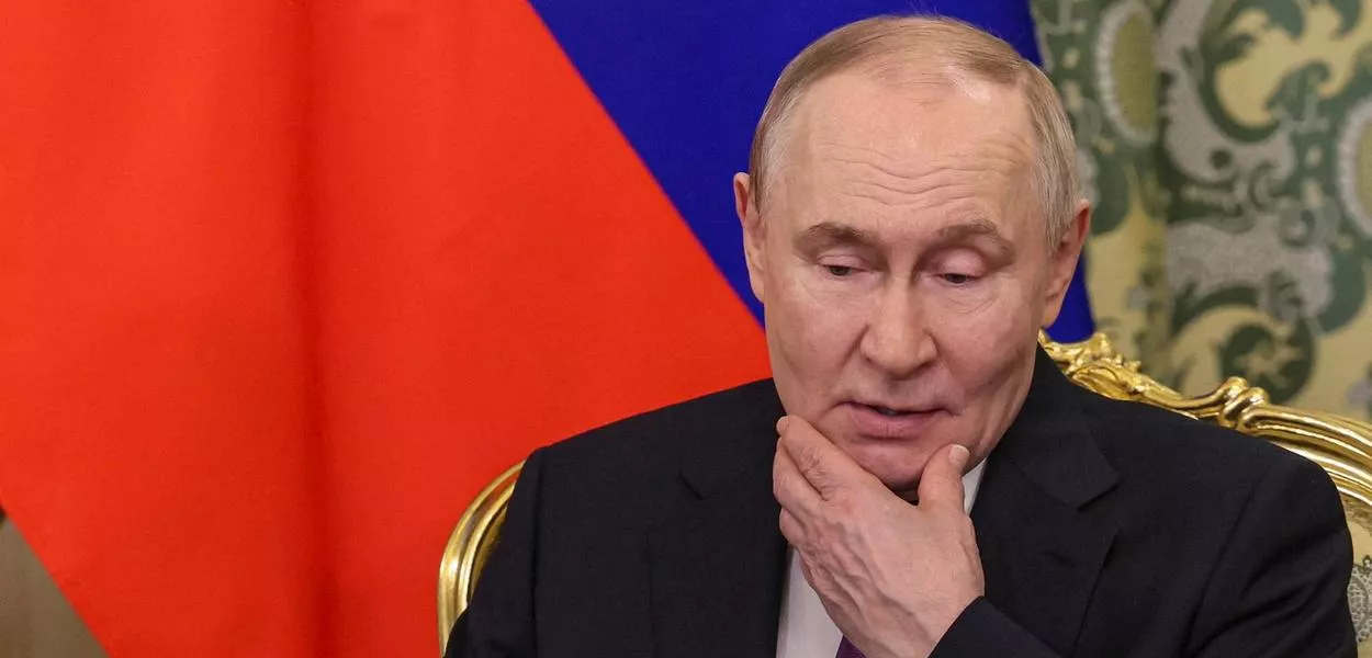 Presidente russo Vladimir Putin em Moscou