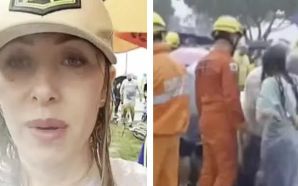 Atingida por raio em ato liderado por Nikolas, advogada de Débora do batom diz estar com rosto paralisado