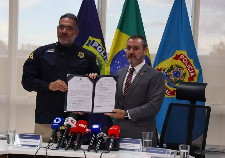 Acordo entre PF e PRF foi assinado nesta quinta-feira, 29 de janeiro de 2026