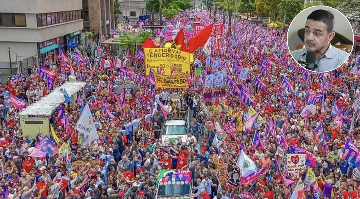 Ato de esquerda e Elias Jabbour
