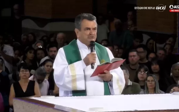 Padre de Aparecida critica marcha de Nikolas Ferreira e discurso viraliza nas redes (vídeo)