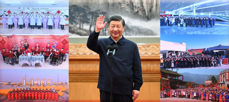 Palavras comoventes de Xi Jinping às vésperas do Festival da Primavera