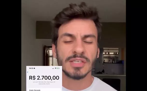 O ator contou que seguiu viagem acreditando que o preço estaria dentro do valor informado anteriormente