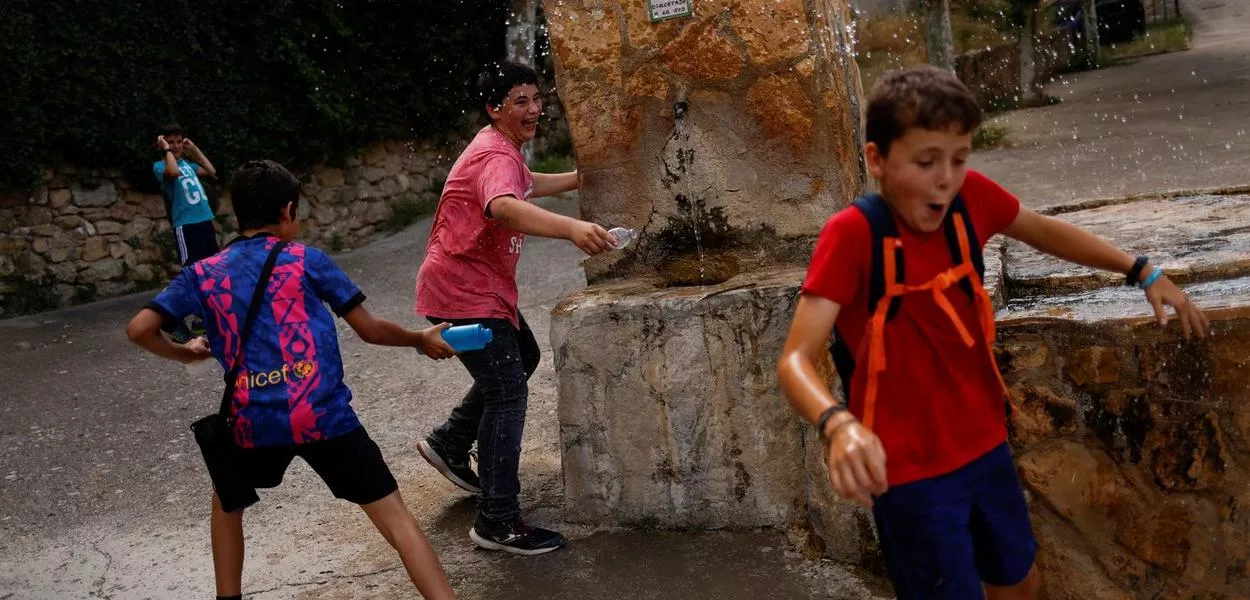 Crianças na Espanha  