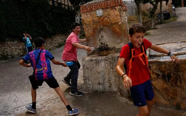 Crianças na Espanha  