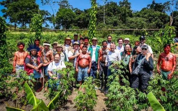 Unidade de soberania alimentar é inaugurada na Terra Yanomami em Roraima