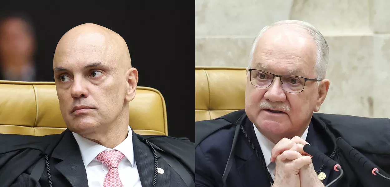 Alexandre de Moraes e Edson Fachin