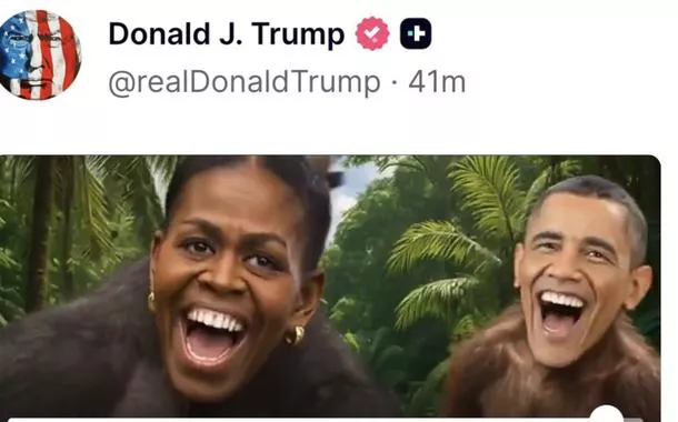 Postagem de Donald Trump no Truth Social