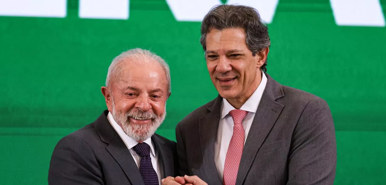 Lula e Fernando Haddad