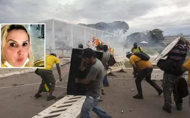 Raquel de Souza Lopes e os atos golpistas