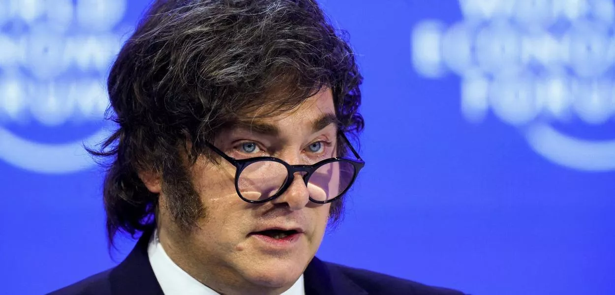 Presidente da Argentina, Javier Milei
21/01/2026
REUTERS/Denis Balibouse