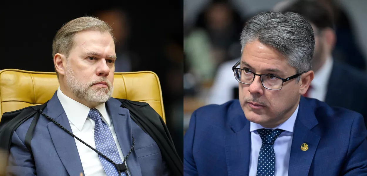 Dias Toffoli e Alessandro Vieira