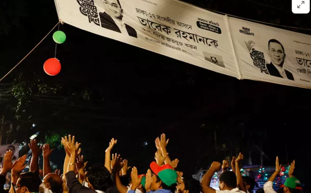 Mobilização eleitoral em Bangladesh